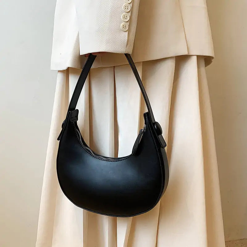 Leather Hobo Bag