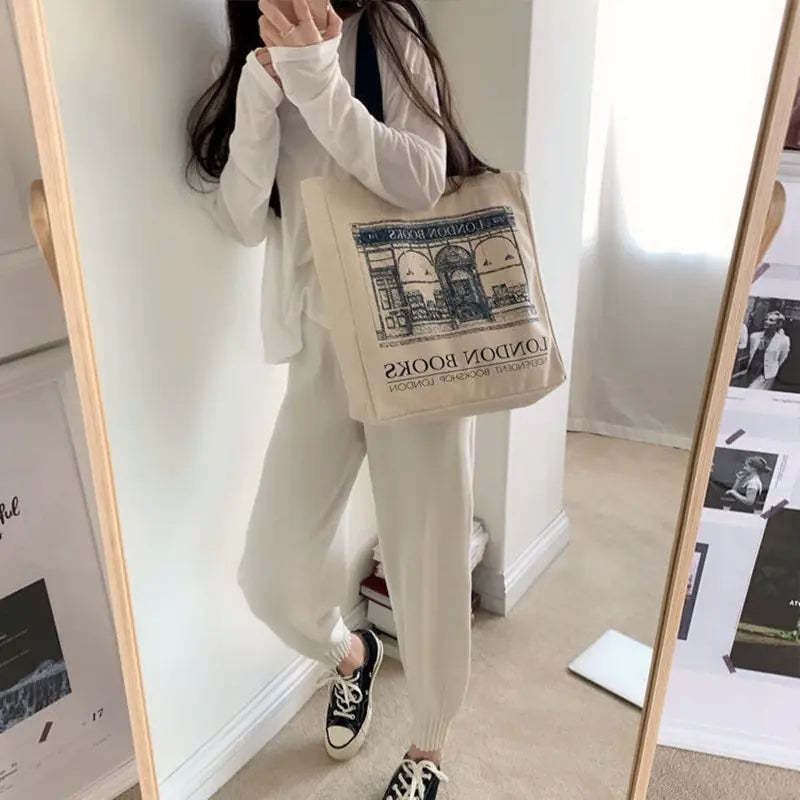 London Print Shoulder Bag